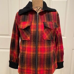 BP lumberjack bomber jacket